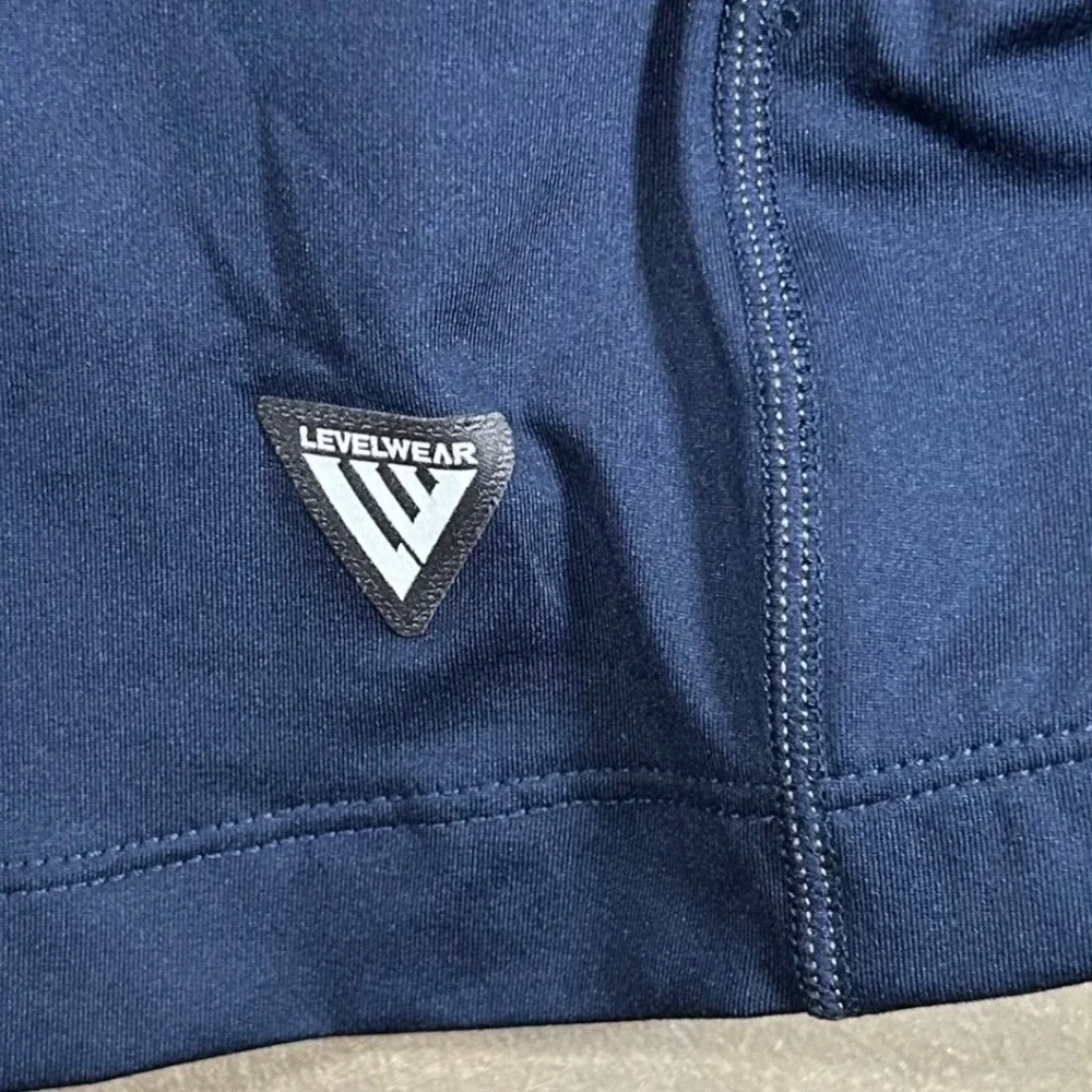 Levelwear Pepsi Employee Appreciation 2022 Navy Blue Quarter Zip Pullover Large